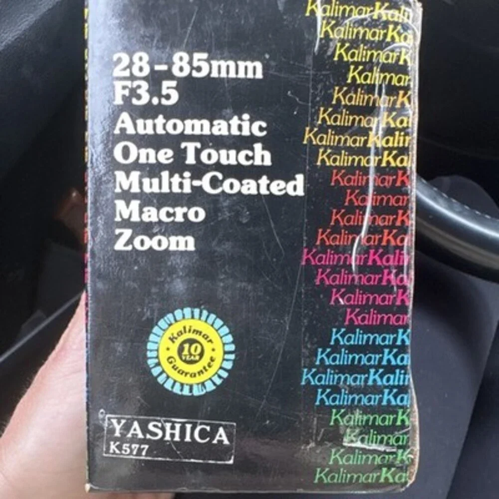 Kalimar MC Auto Zoom 28-85mm f/3.5 Macro Lens for Yashica, Multi-Coated